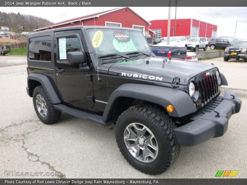 Black / Black 2014 Jeep Wrangler Rubicon 4x4