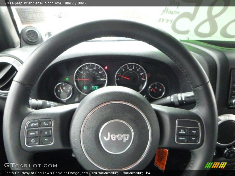 Black / Black 2014 Jeep Wrangler Rubicon 4x4