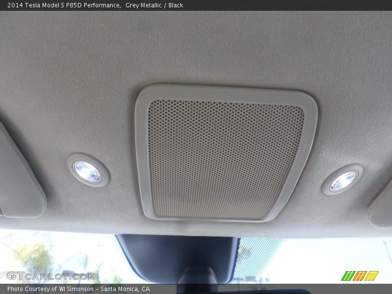 Grey Metallic / Black 2014 Tesla Model S P85D Performance