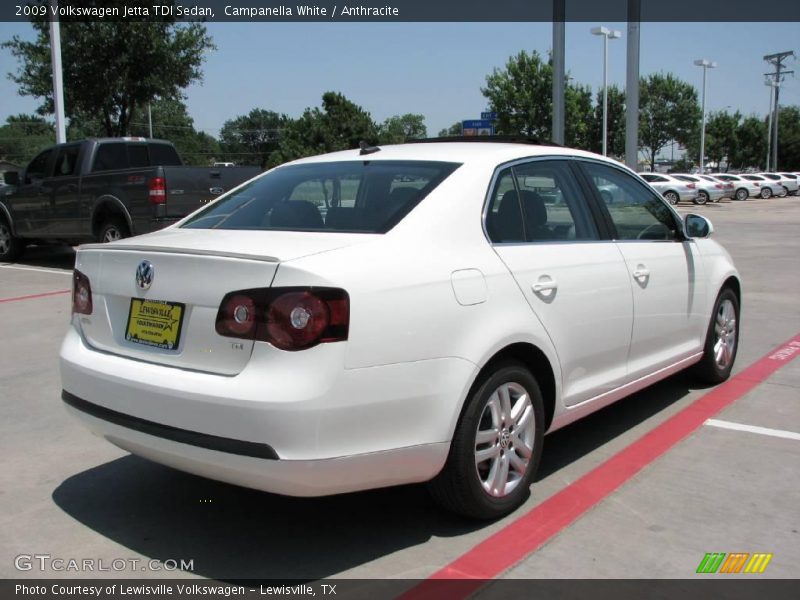 Campanella White / Anthracite 2009 Volkswagen Jetta TDI Sedan