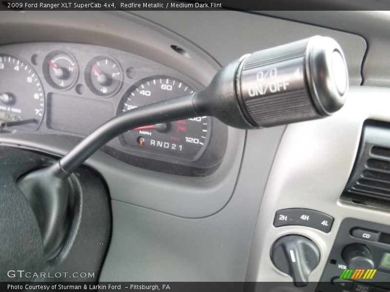 Redfire Metallic / Medium Dark Flint 2009 Ford Ranger XLT SuperCab 4x4