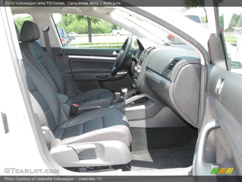 Campanella White / Anthracite 2009 Volkswagen Jetta TDI Sedan