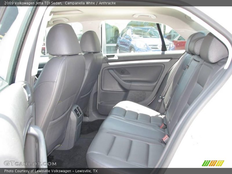 Campanella White / Anthracite 2009 Volkswagen Jetta TDI Sedan