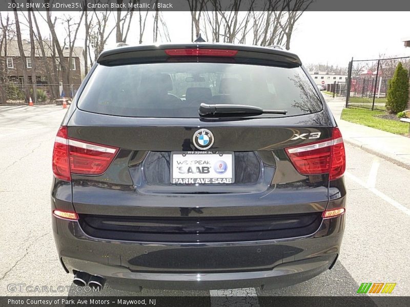 Carbon Black Metallic / Black 2014 BMW X3 xDrive35i