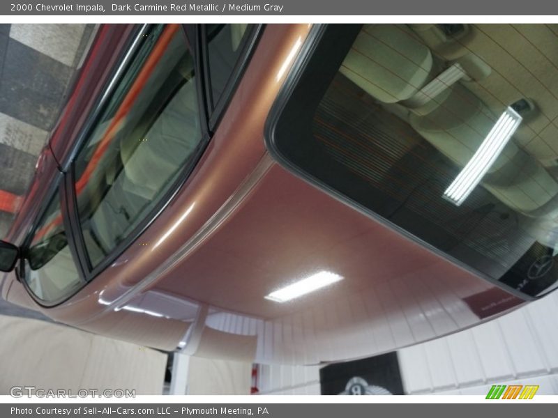 Dark Carmine Red Metallic / Medium Gray 2000 Chevrolet Impala