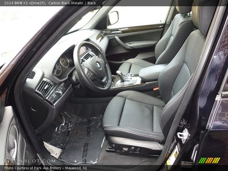 Carbon Black Metallic / Black 2014 BMW X3 xDrive35i