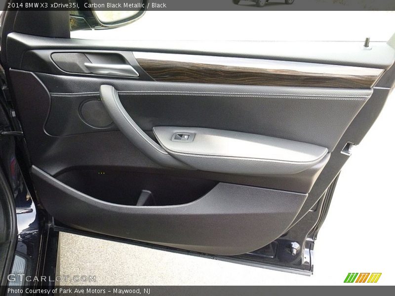 Carbon Black Metallic / Black 2014 BMW X3 xDrive35i