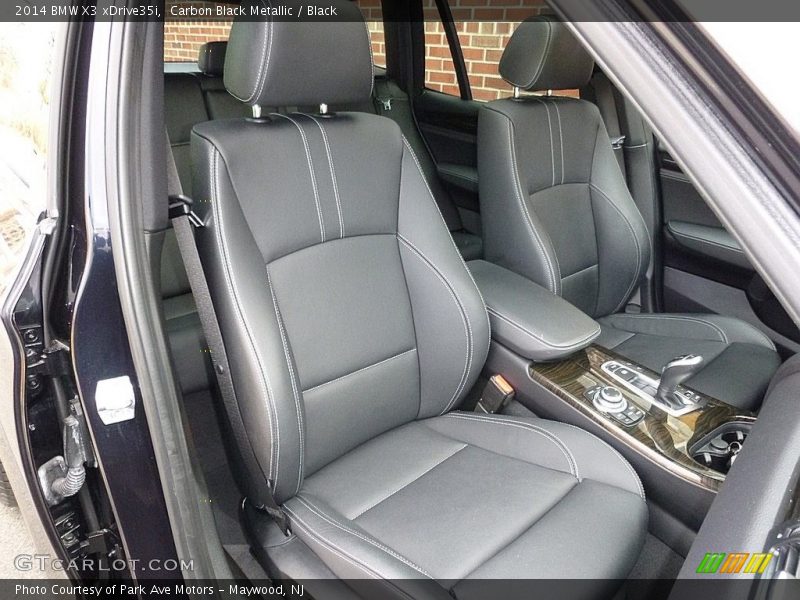 Carbon Black Metallic / Black 2014 BMW X3 xDrive35i