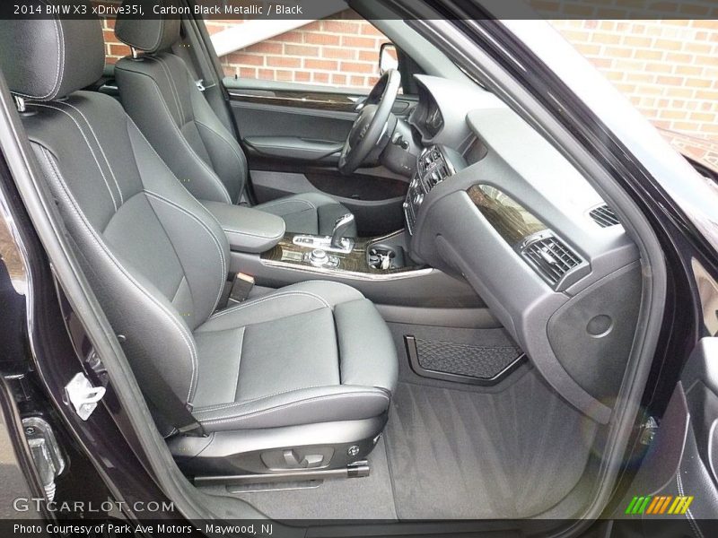 Carbon Black Metallic / Black 2014 BMW X3 xDrive35i