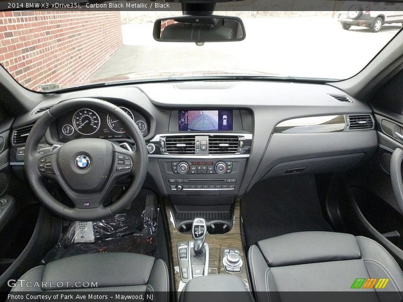 Carbon Black Metallic / Black 2014 BMW X3 xDrive35i