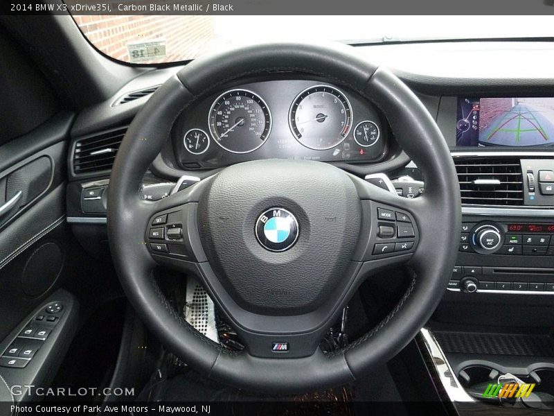 Carbon Black Metallic / Black 2014 BMW X3 xDrive35i