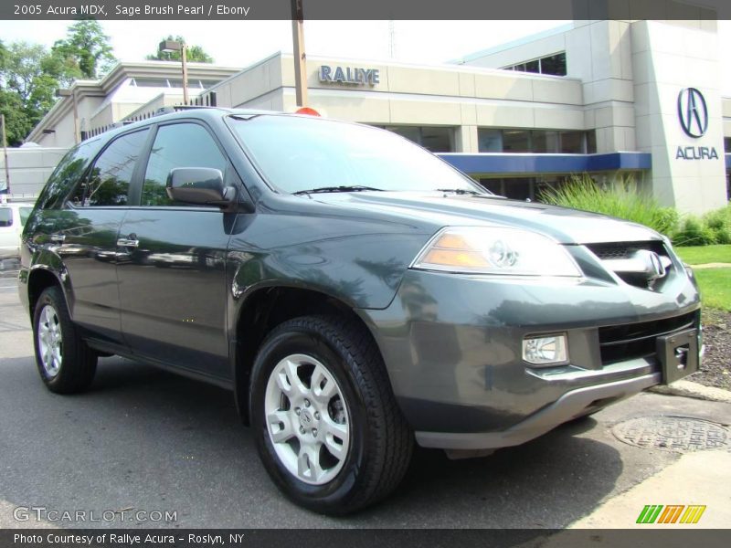 Sage Brush Pearl / Ebony 2005 Acura MDX