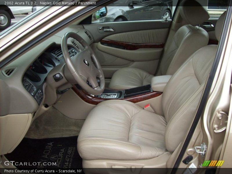 Naples Gold Metallic / Parchment 2002 Acura TL 3.2