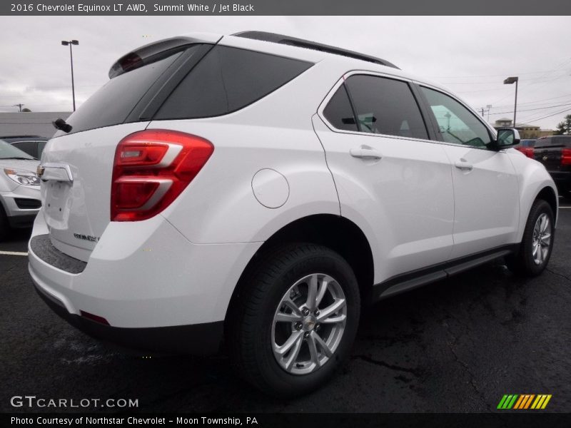 Summit White / Jet Black 2016 Chevrolet Equinox LT AWD