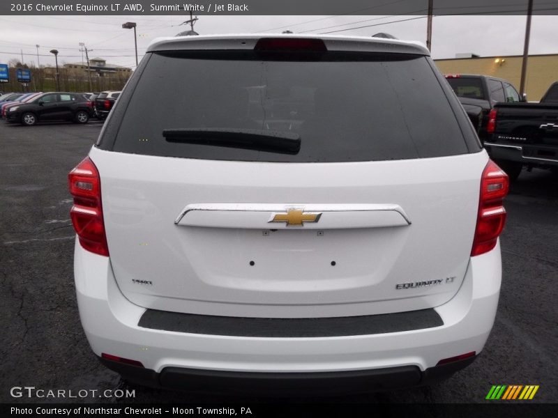 Summit White / Jet Black 2016 Chevrolet Equinox LT AWD
