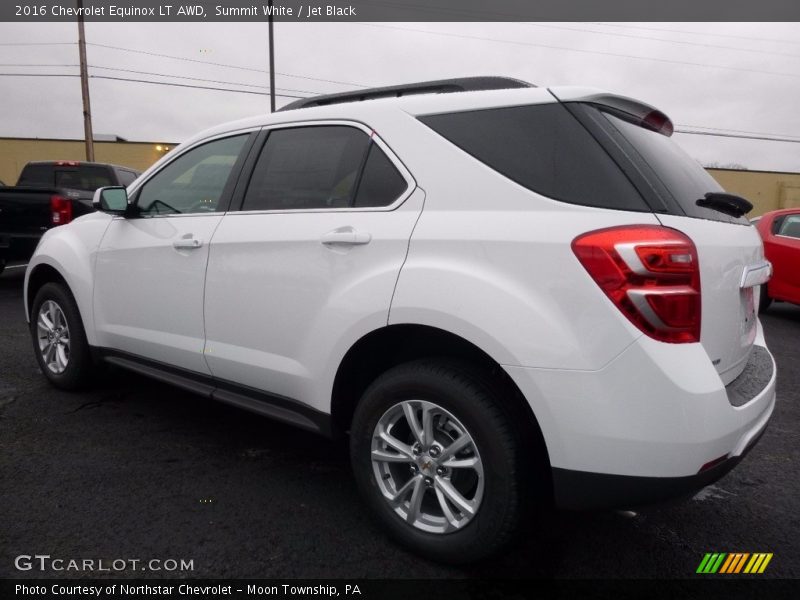 Summit White / Jet Black 2016 Chevrolet Equinox LT AWD