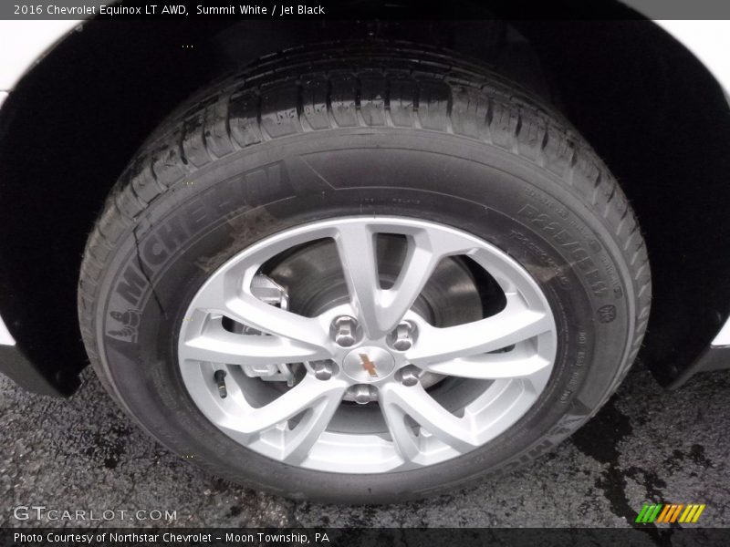 Summit White / Jet Black 2016 Chevrolet Equinox LT AWD