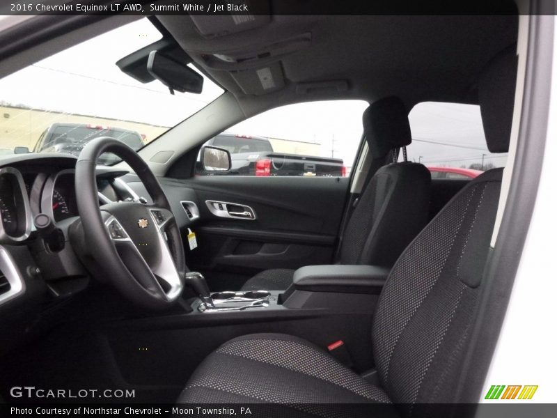 Summit White / Jet Black 2016 Chevrolet Equinox LT AWD