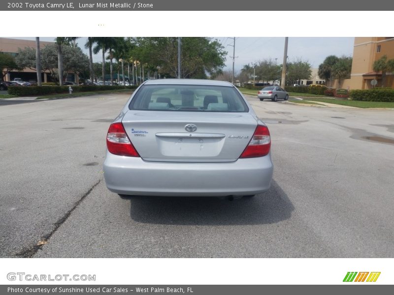 Lunar Mist Metallic / Stone 2002 Toyota Camry LE