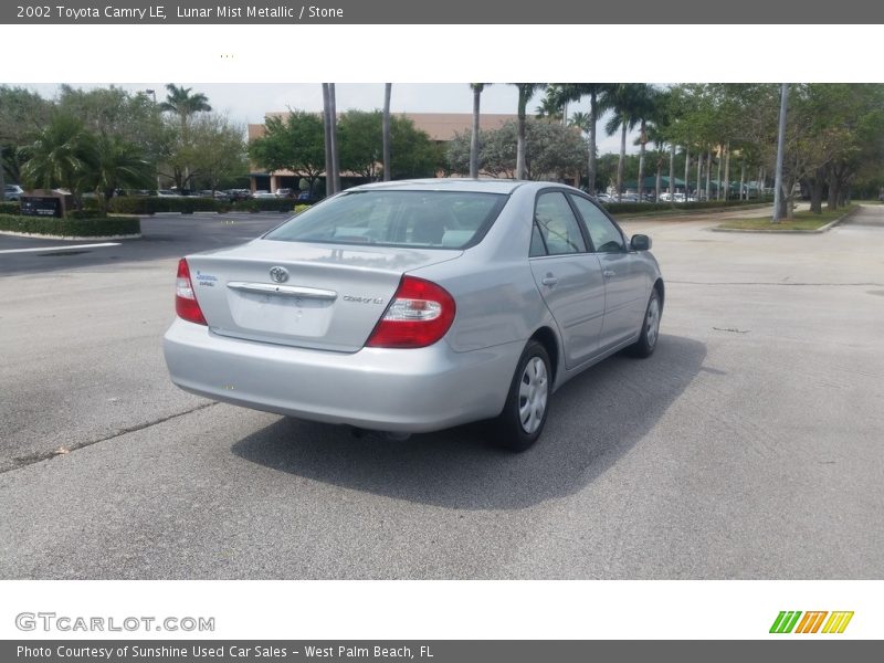 Lunar Mist Metallic / Stone 2002 Toyota Camry LE