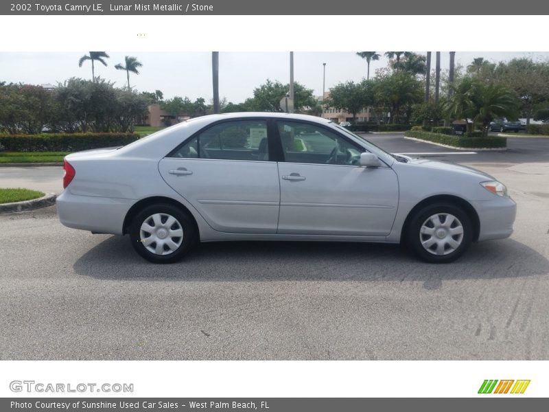 Lunar Mist Metallic / Stone 2002 Toyota Camry LE