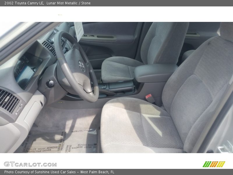 Lunar Mist Metallic / Stone 2002 Toyota Camry LE