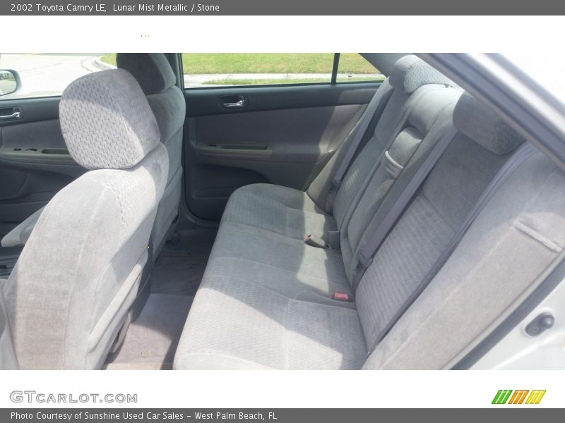 Lunar Mist Metallic / Stone 2002 Toyota Camry LE