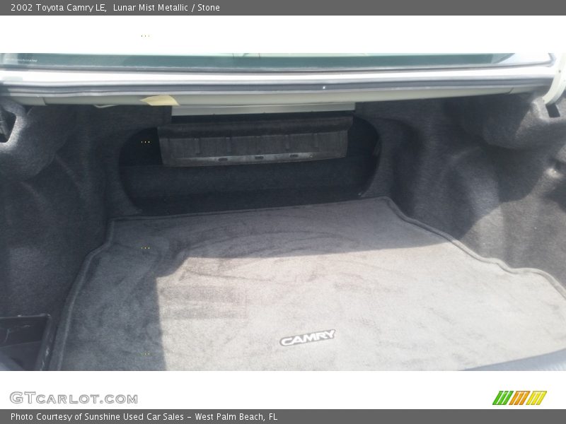 Lunar Mist Metallic / Stone 2002 Toyota Camry LE