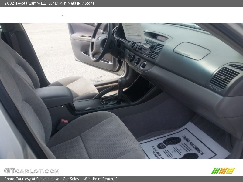 Lunar Mist Metallic / Stone 2002 Toyota Camry LE
