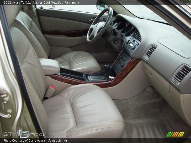 Naples Gold Metallic / Parchment 2002 Acura TL 3.2