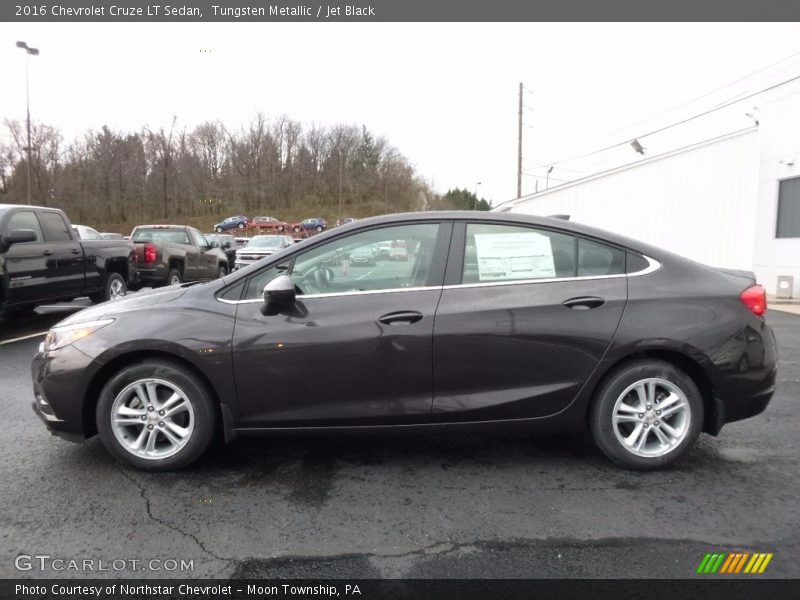 Tungsten Metallic / Jet Black 2016 Chevrolet Cruze LT Sedan