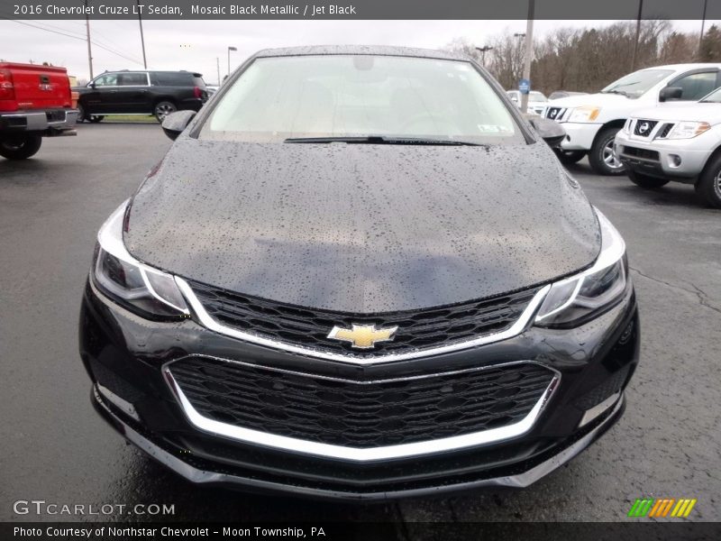 Mosaic Black Metallic / Jet Black 2016 Chevrolet Cruze LT Sedan