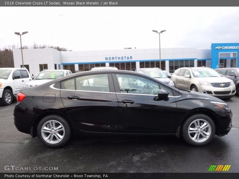 Mosaic Black Metallic / Jet Black 2016 Chevrolet Cruze LT Sedan