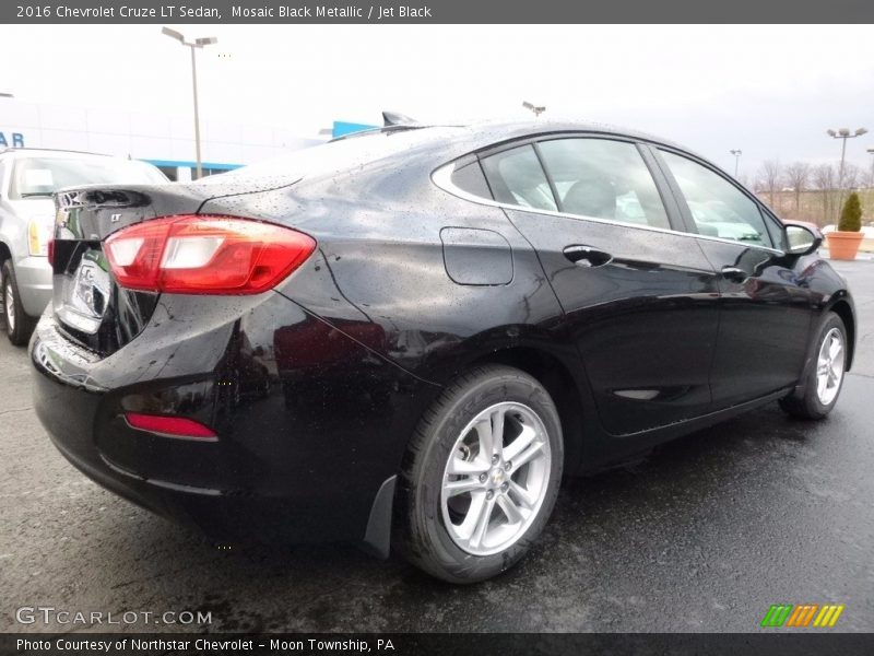 Mosaic Black Metallic / Jet Black 2016 Chevrolet Cruze LT Sedan