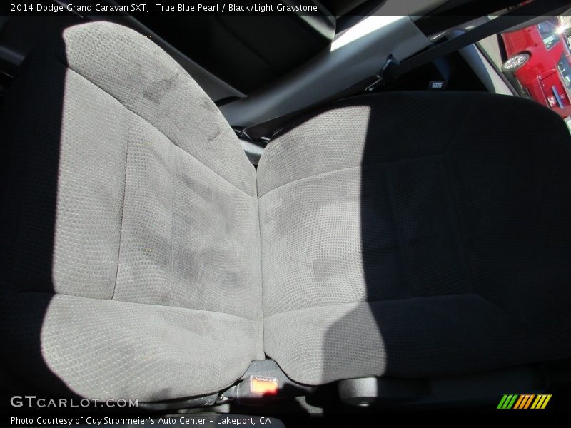 True Blue Pearl / Black/Light Graystone 2014 Dodge Grand Caravan SXT