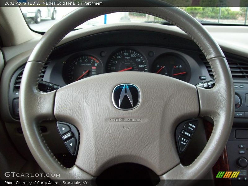 Naples Gold Metallic / Parchment 2002 Acura TL 3.2