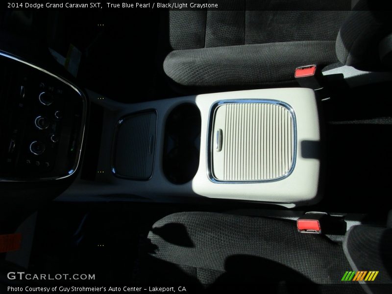 True Blue Pearl / Black/Light Graystone 2014 Dodge Grand Caravan SXT
