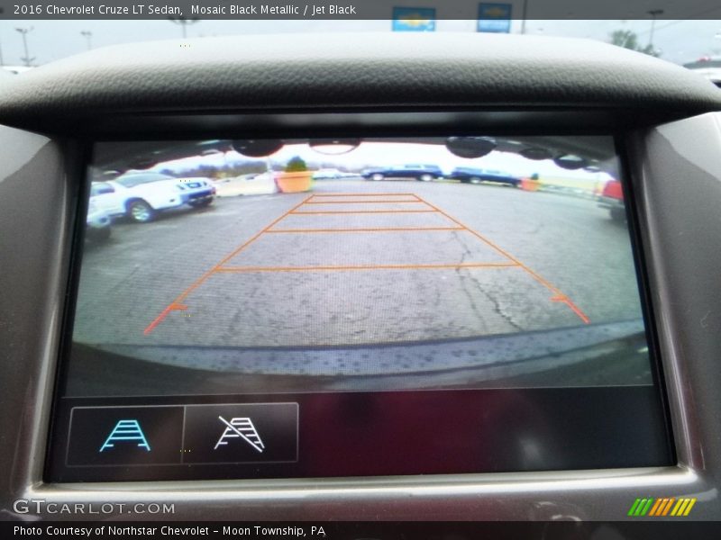 Mosaic Black Metallic / Jet Black 2016 Chevrolet Cruze LT Sedan