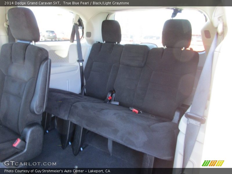 True Blue Pearl / Black/Light Graystone 2014 Dodge Grand Caravan SXT