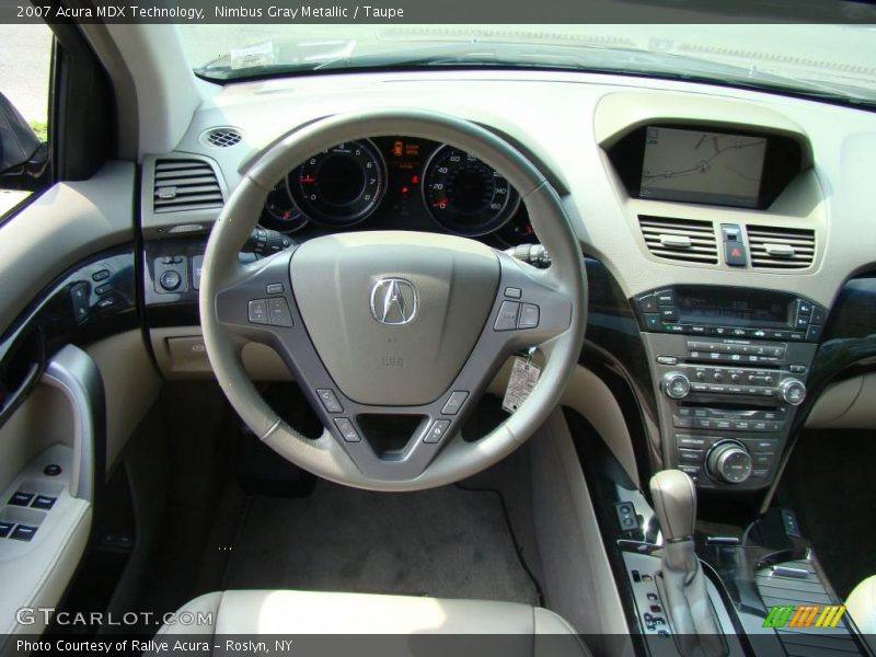 Nimbus Gray Metallic / Taupe 2007 Acura MDX Technology