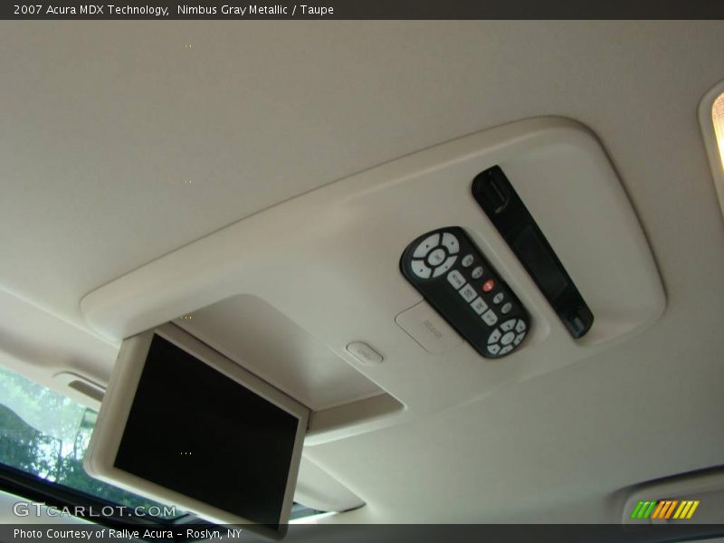 Nimbus Gray Metallic / Taupe 2007 Acura MDX Technology