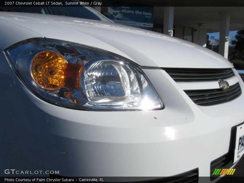 Summit White / Gray 2007 Chevrolet Cobalt LT Sedan