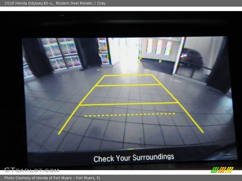 Modern Steel Metallic / Gray 2016 Honda Odyssey EX-L