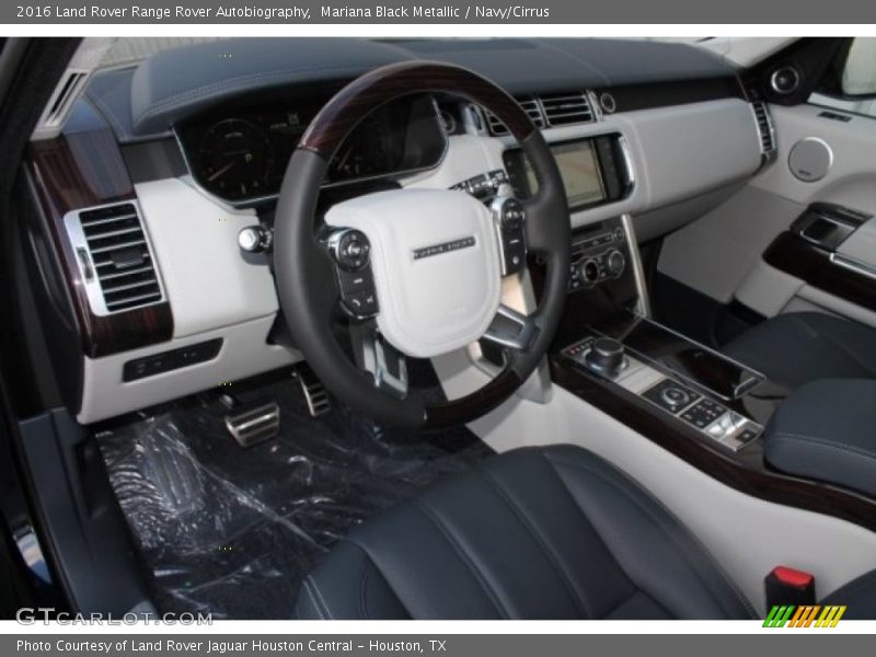 Navy/Cirrus Interior - 2016 Range Rover Autobiography 
