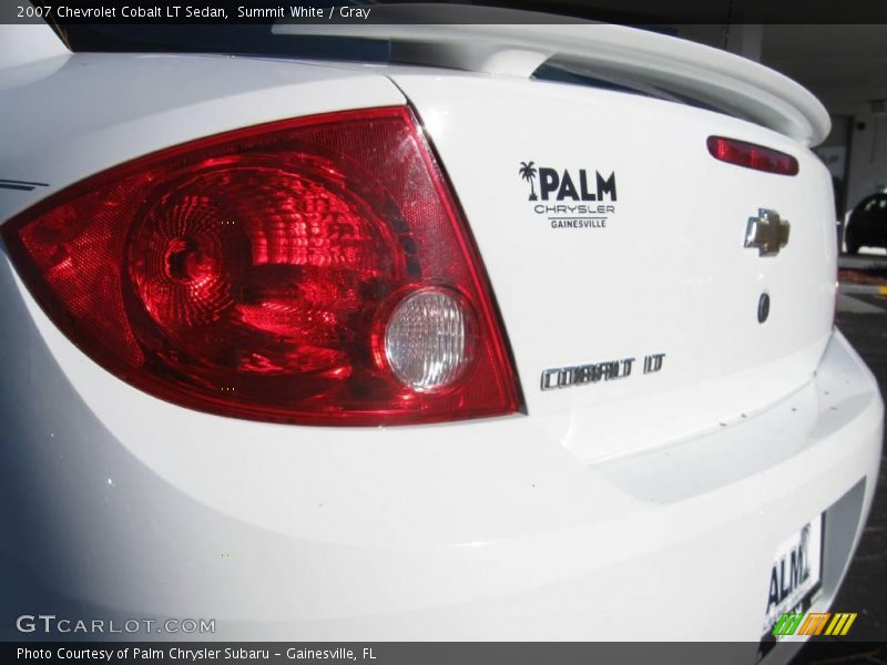 Summit White / Gray 2007 Chevrolet Cobalt LT Sedan