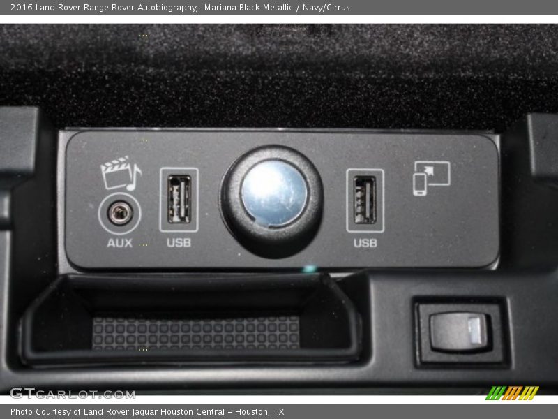 Controls of 2016 Range Rover Autobiography
