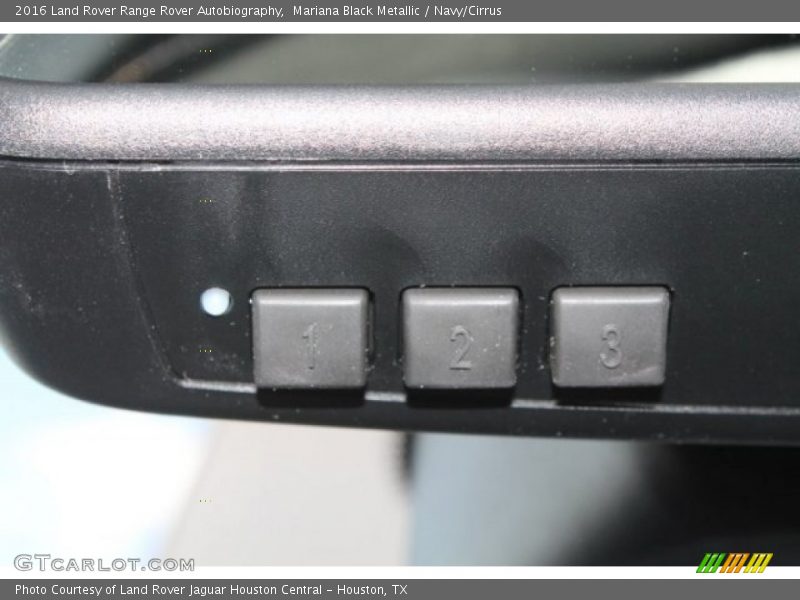 Mariana Black Metallic / Navy/Cirrus 2016 Land Rover Range Rover Autobiography