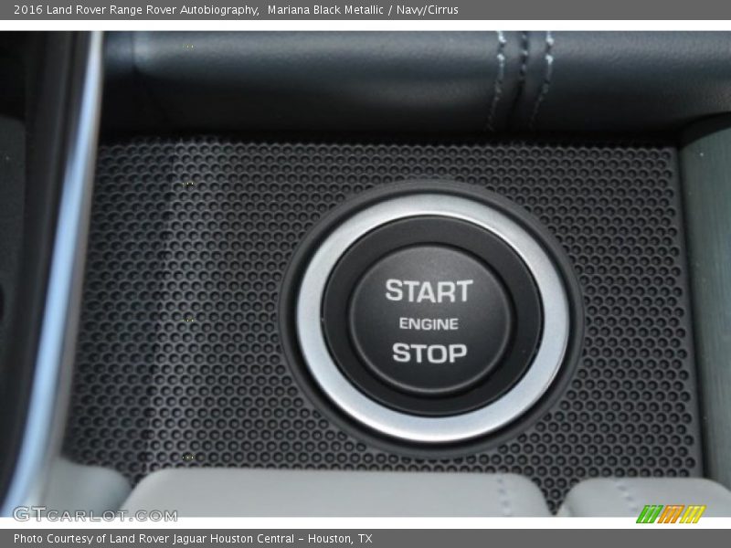 Mariana Black Metallic / Navy/Cirrus 2016 Land Rover Range Rover Autobiography