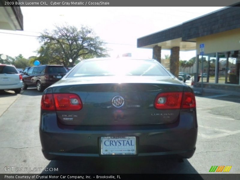 Cyber Gray Metallic / Cocoa/Shale 2009 Buick Lucerne CXL