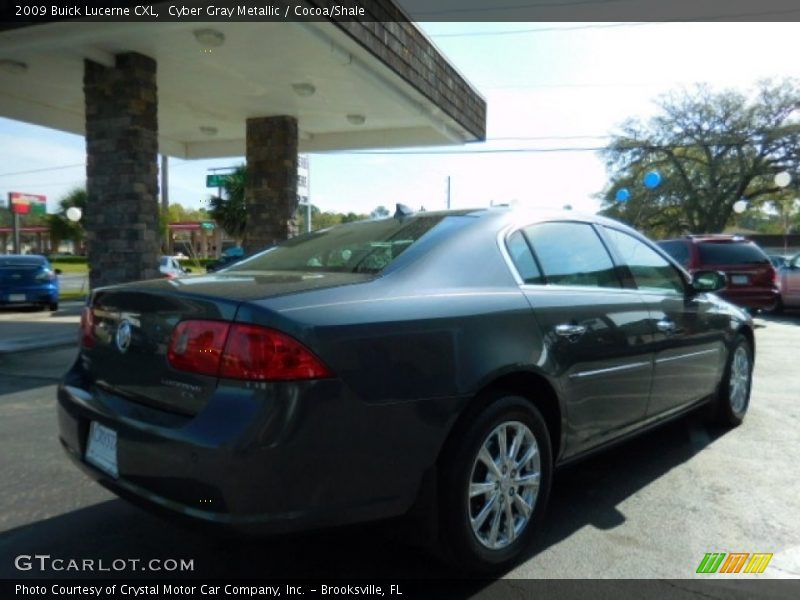 Cyber Gray Metallic / Cocoa/Shale 2009 Buick Lucerne CXL